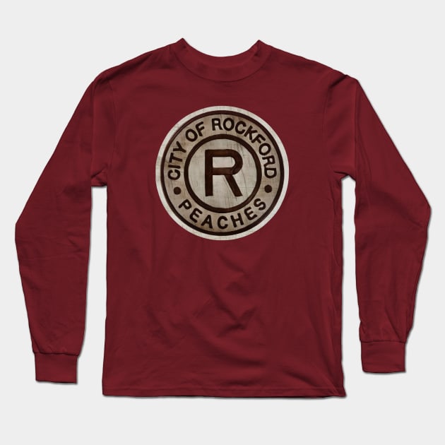 Rockford Peaches Long Sleeve T-Shirt by Kitta’s Shop